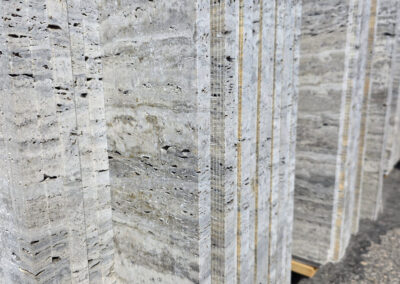 Tablas de Travertino silver white