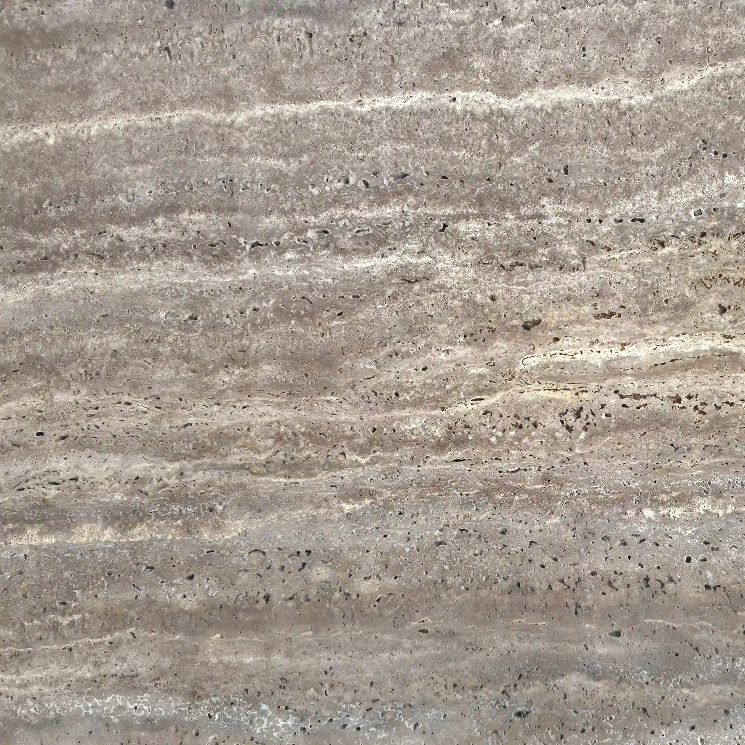 Muestra de Travertino Silver Titanium Apomazado Muestra de Travertino Silver Titanium Apomazado